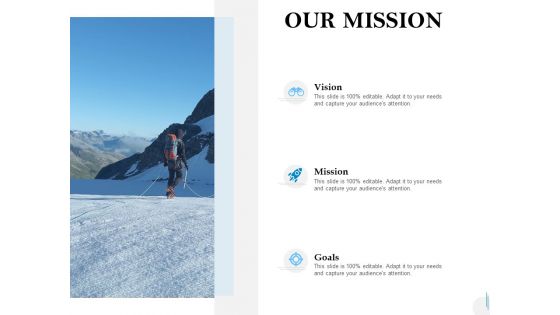 Our Mission Vision Goal Ppt PowerPoint Presentation Icon Layouts