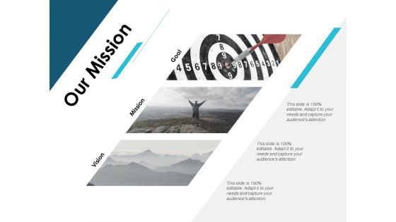 Our Mission Vision Goal Ppt PowerPoint Presentation Infographic Template Skills