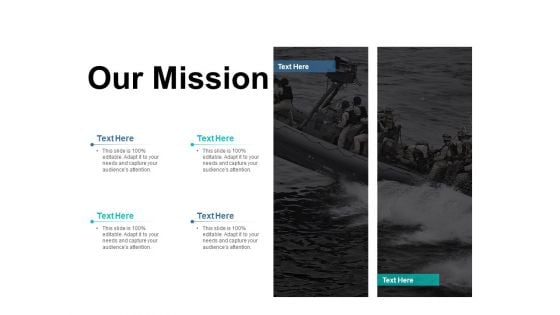 Our Mission Vision Goal Ppt PowerPoint Presentation Inspiration Deck