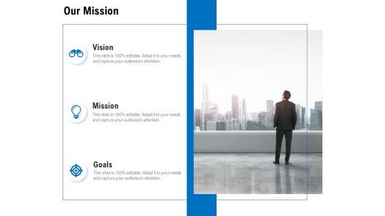 Our Mission Vision Goal Ppt PowerPoint Presentation Model Layout Ideas