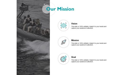 Our Mission Vision Goal Ppt PowerPoint Presentation Model Pictures