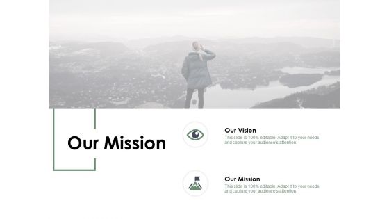 Our Mission Vision Goal Ppt PowerPoint Presentation Model Samples