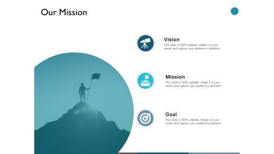 Our Mission Vision Goal Ppt PowerPoint Presentation Model