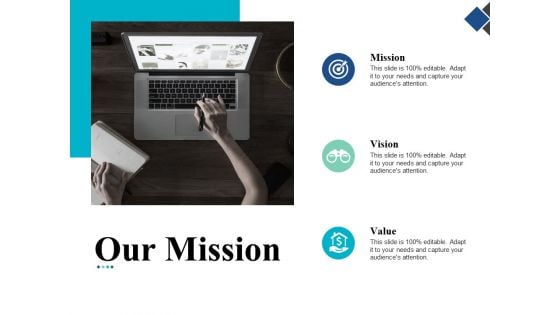 Our Mission Vision Goal Ppt Powerpoint Presentation Portfolio Layout