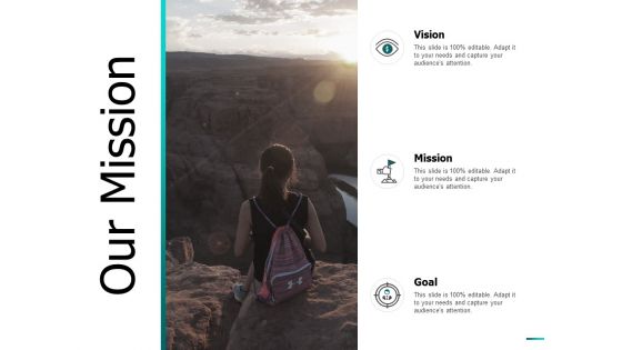 Our Mission Vision Goal Ppt PowerPoint Presentation Portfolio Skills