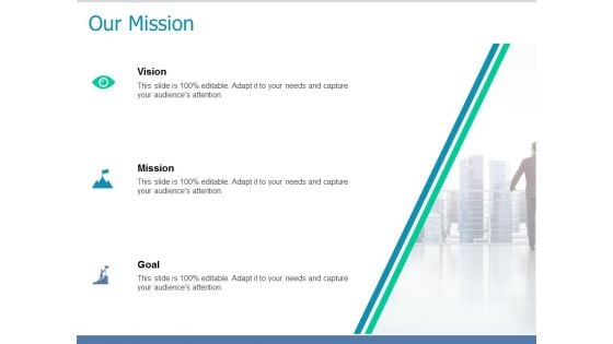 Our Mission Vision Goal Ppt PowerPoint Presentation Show Demonstration