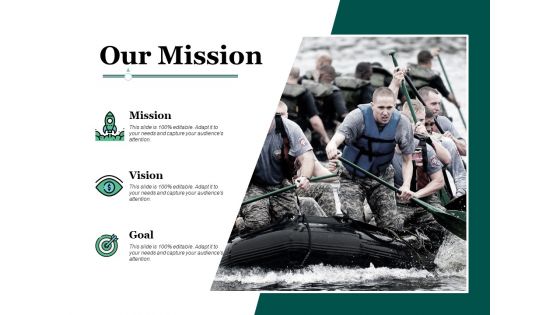 Our Mission Vision Goal Ppt PowerPoint Presentation Summary Model