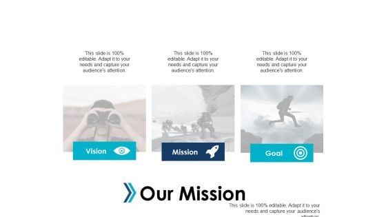 Our Mission Vision Goal Strategy Ppt Powerpoint Presentation Professional