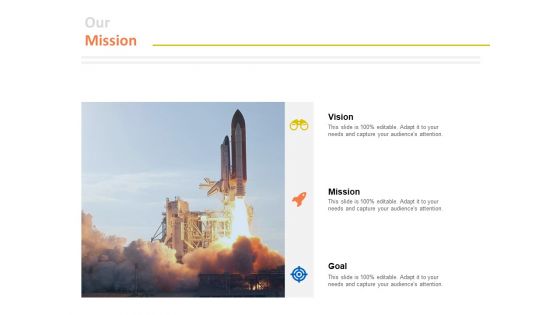 Our Mission Vision Goals Ppt PowerPoint Presentation File Professional