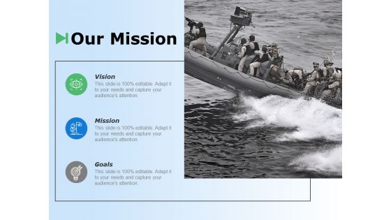 Our Mission Vision Goals Ppt Powerpoint Presentation Gallery Design Templates