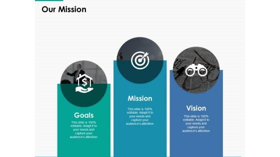 Our Mission Vision Goals Ppt Powerpoint Presentation Layouts Images