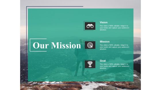Our Mission Vision Ppt PowerPoint Presentation Model Professional