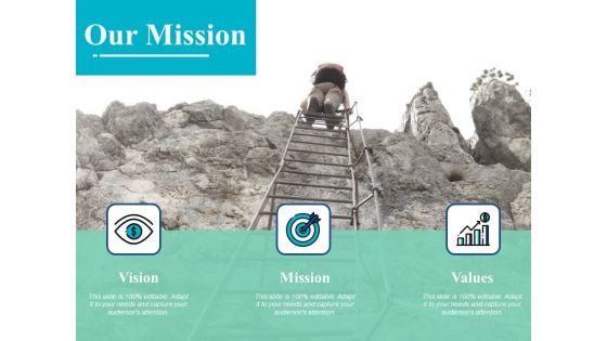 Our Mission Vision Ppt PowerPoint Presentation Portfolio Deck