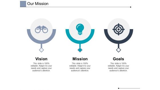 Our Mission Vision Ppt PowerPoint Presentation Professional Brochure