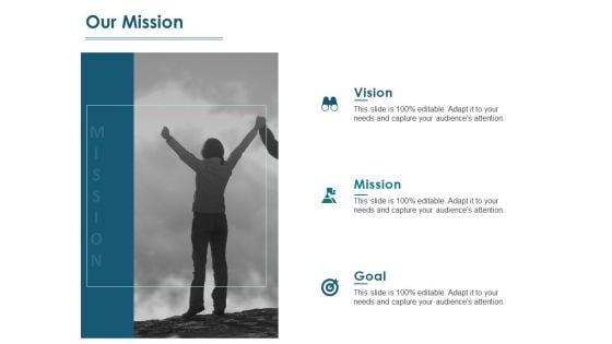 Our Mission Vision Ppt PowerPoint Presentation Summary Demonstration