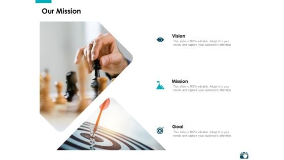 Our Mission Vision Ppt PowerPoint Presentation Summary Graphics Example