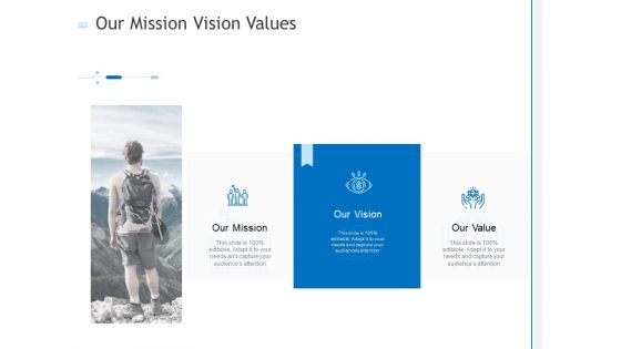 Our Mission Vision Values Ppt PowerPoint Presentation Infographics Background PDF