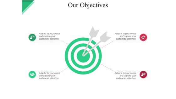 Our Objectives Ppt PowerPoint Presentation Model Ideas