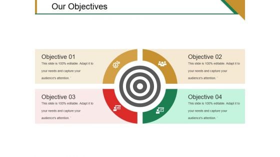 Our Objectives Ppt PowerPoint Presentation Styles Ideas