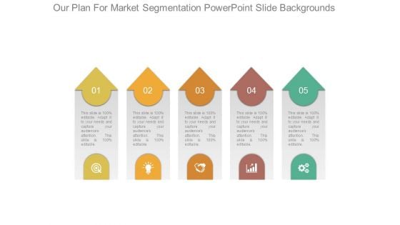 Our Plan For Market Segmentation Powerpoint Slide Backgrounds