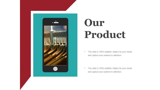 Our Product Template 2 Ppt PowerPoint Presentation Summary Design Templates