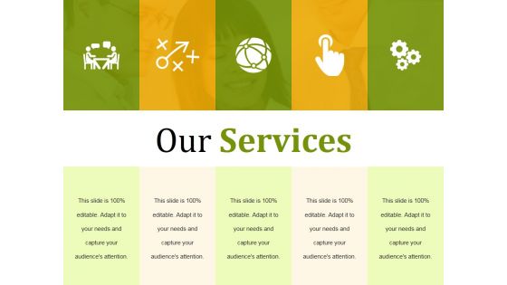 Our Services Ppt PowerPoint Presentation Infographics Outfit