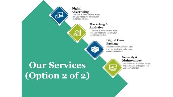 Our Services Template 1 Ppt PowerPoint Presentation Model Picture