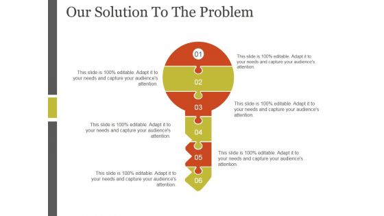 Our Solution To The Problem Template 1 Ppt PowerPoint Presentation Picture Our Solution To The Problem Template 1 Ppt PowerPoint Presentation Picture