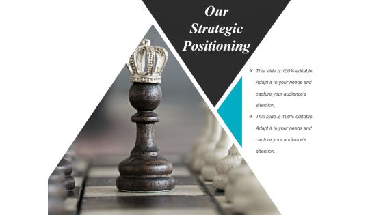 Our Strategic Positioning Template 1 Ppt PowerPoint Presentation Infographics Design Inspiration