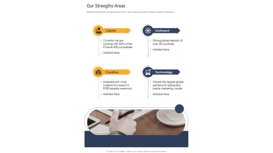 Our Strengths Areas One Pager Documents