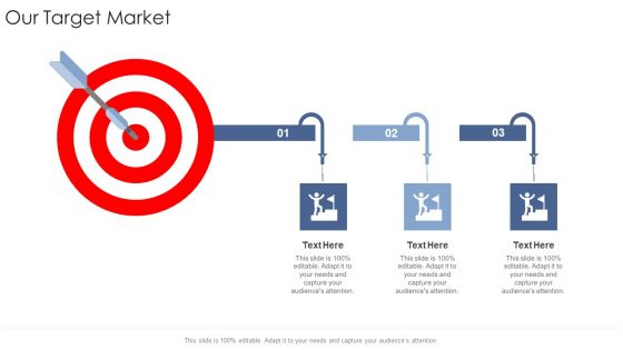 Our Target Market Startup Business Strategy Ppt Outline Microsoft PDF