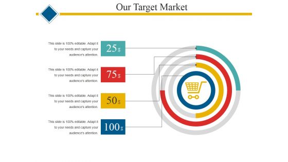 Our Target Market Template 2 Ppt PowerPoint Presentation Slides Icons