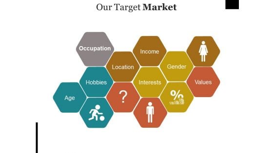 Our Target Market Template Ppt PowerPoint Presentation Professional Information