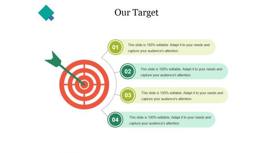 Our Target Ppt PowerPoint Presentation Model Structure Our Target Ppt PowerPoint Presentation Model Structure