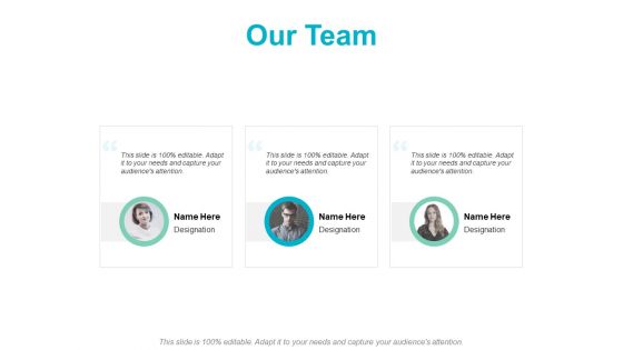 Our Team And Communication Ppt PowerPoint Presentation Icon Brochure