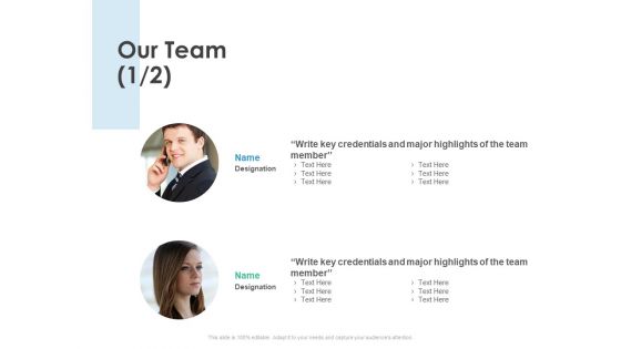 Our Team Business Strategy Ppt PowerPoint Presentation Professional Gallery Our Team Business Strategy Ppt PowerPoint Presentation Professional Gallery