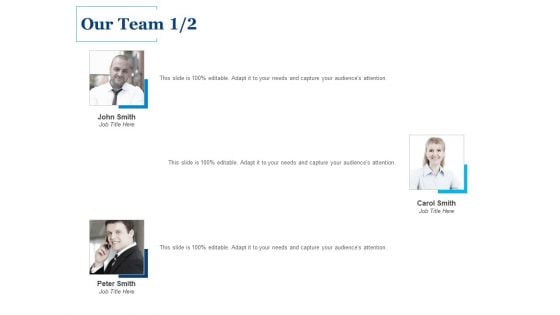 Our Team Communication Ppt PowerPoint Presentation Gallery Objects
