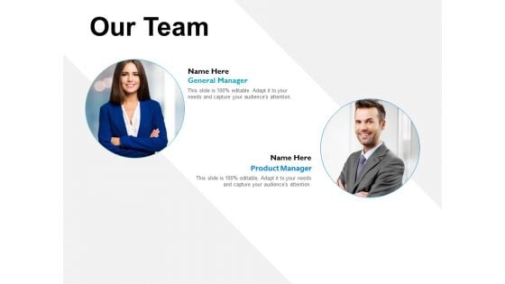 Our Team Introduction Ppt PowerPoint Presentation Infographic Template Design Templates