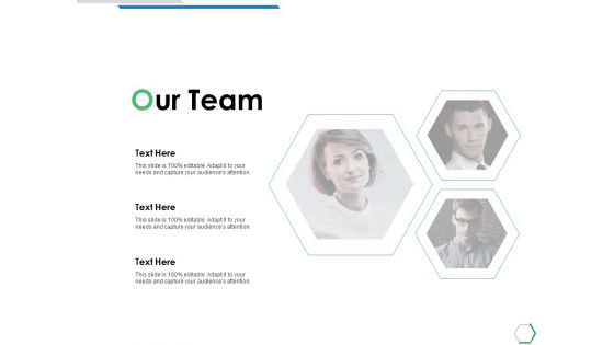 Our Team Introduction Ppt PowerPoint Presentation Model Structure
