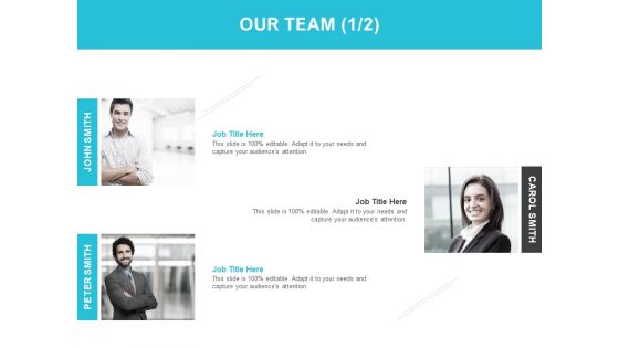 Our Team Introduction Ppt PowerPoint Presentation Model Themes