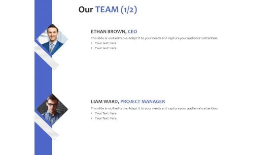 Our Team Introduction Ppt PowerPoint Presentation Show