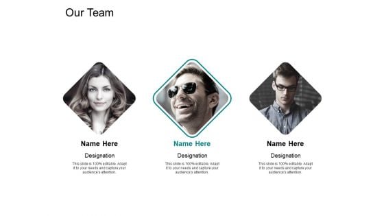 Our Team Introduction Ppt PowerPoint Presentation Summary Gallery