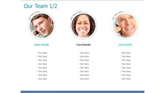 Our Team Planning Ppt PowerPoint Presentation Infographics Grid