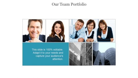 Our Team Portfolio Ppt PowerPoint Presentation Layout