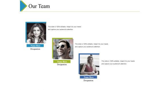 Our Team Ppt PowerPoint Presentation File Gridlines