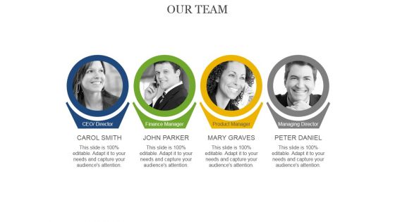 Our Team Ppt PowerPoint Presentation File Rules Our Team Ppt PowerPoint Presentation File Rules