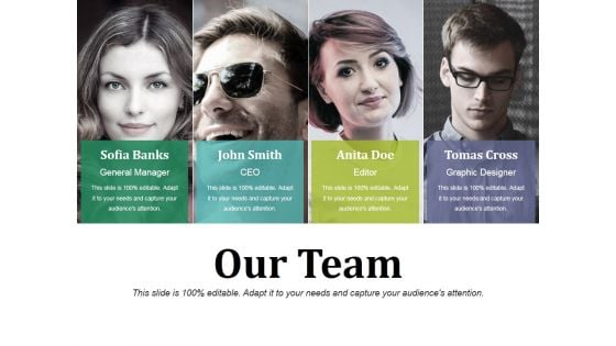 Our Team Ppt PowerPoint Presentation Icon Background Images