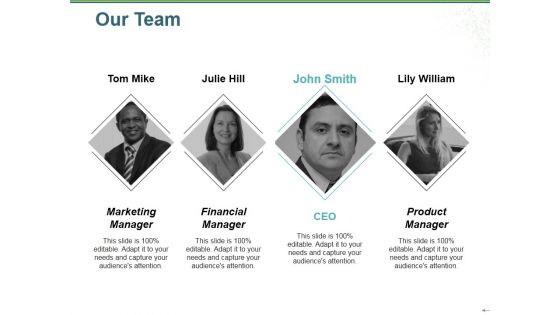 Our Team Ppt PowerPoint Presentation Ideas Design Ideas Our Team Ppt PowerPoint Presentation Ideas Design Ideas