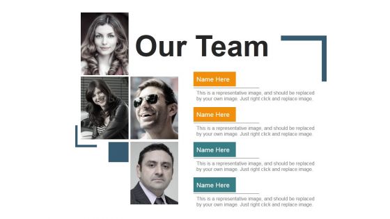 Our Team Ppt PowerPoint Presentation Ideas Picture
