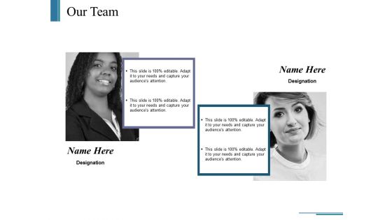 Our Team Ppt PowerPoint Presentation Infographic Template Aids Our Team Ppt PowerPoint Presentation Infographic Template Aids